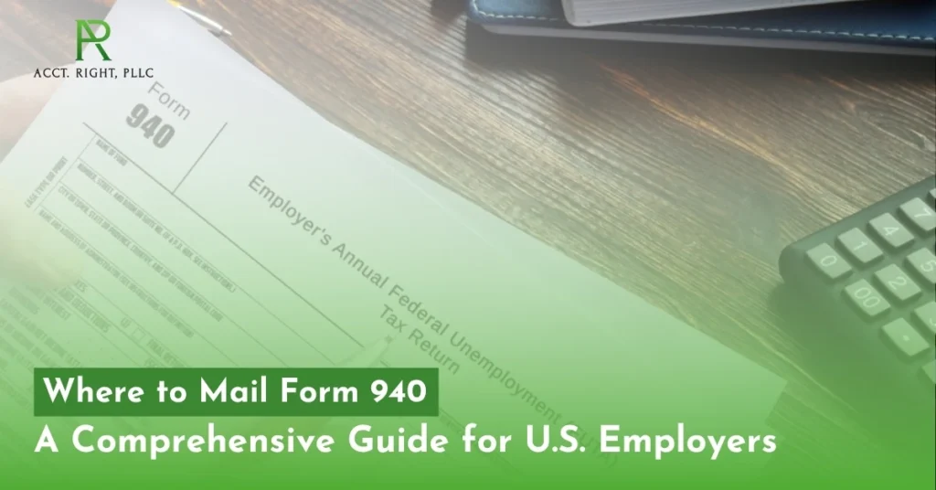 Where to Mail Form 940