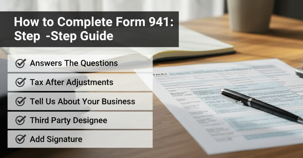 How to Complete Form 941: Step-by-Step Guide