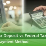 EFTPS Tax Deposit vs Federal Tax Due