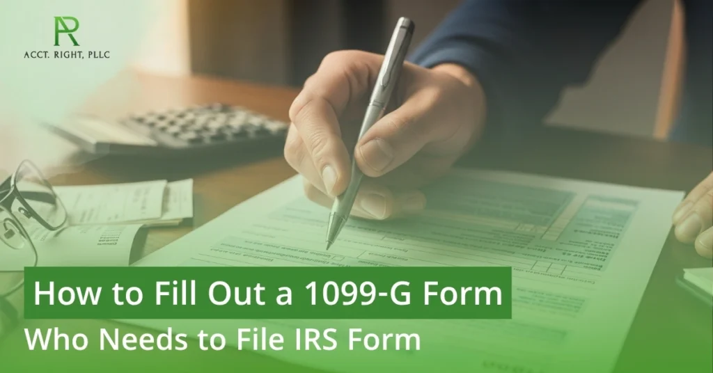 How to Fill Out a 1099-G Form