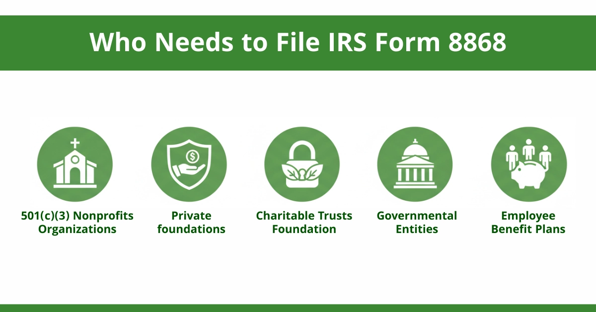 Who Needs to File IRS Form 8868